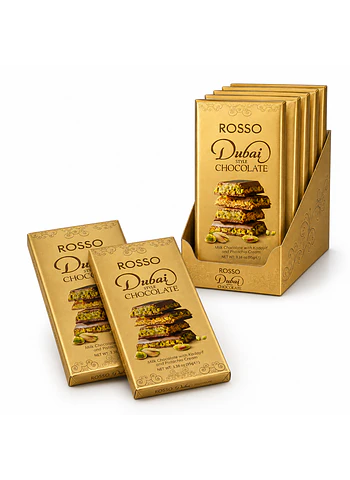 Rosso Dubai Style Chocolate 200gr