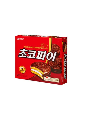 Chocopie Lotte 12 unid