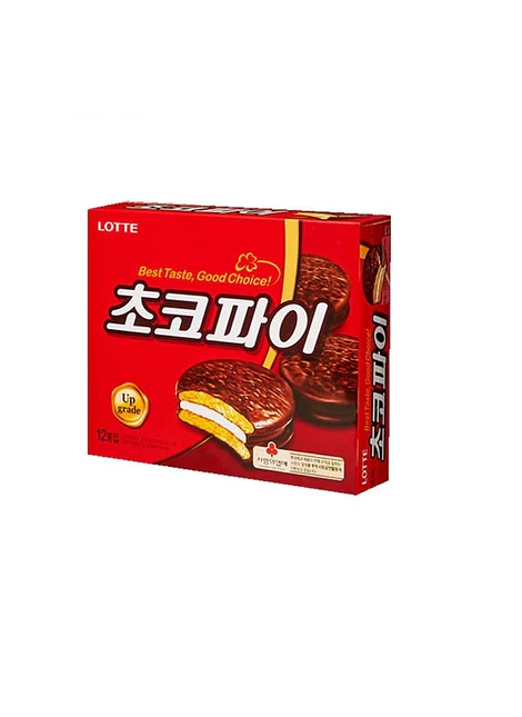 Chocopie Lotte 12 unid