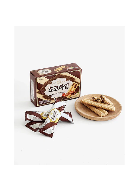 Galletas Waffle chocolate avellanas