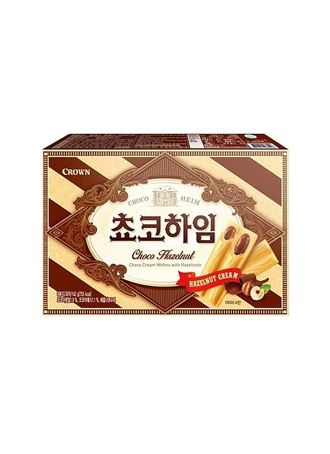 Galletas Waffle chocolate avellanas
