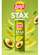 Lays Stax Sabor Palta - Avocado