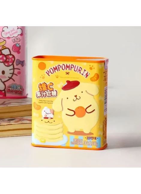 Pompompurin gomitas frutales