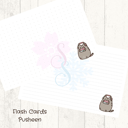 Set Flash cards Pusheen 1 