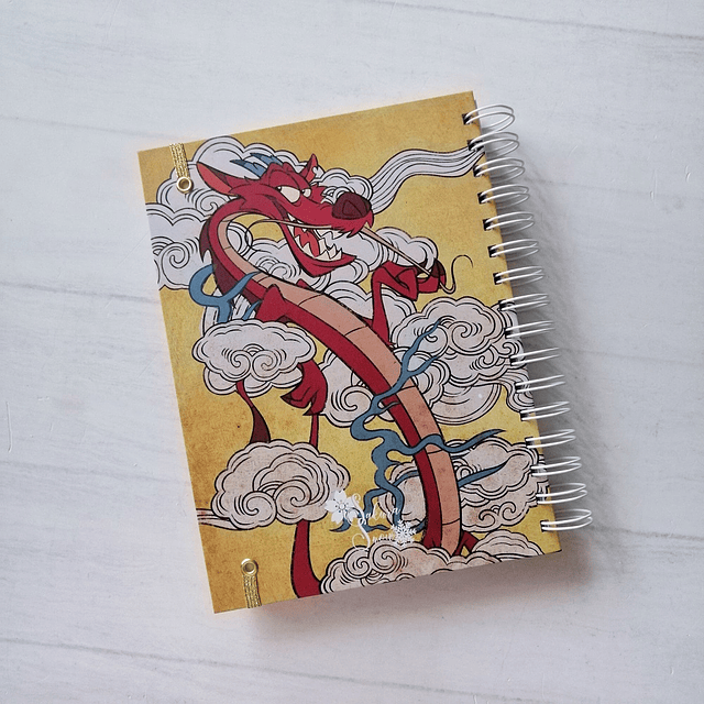 Cuaderno Mulán & Mushu