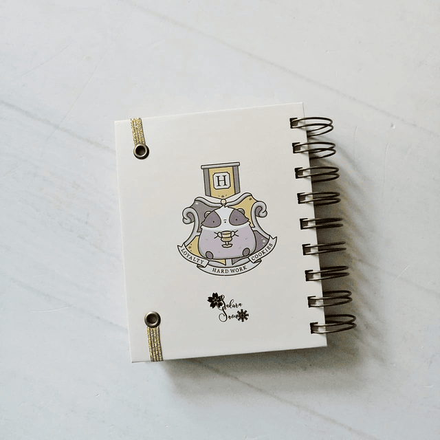 Micro Notes Wire-O - Helga Hufflepuff