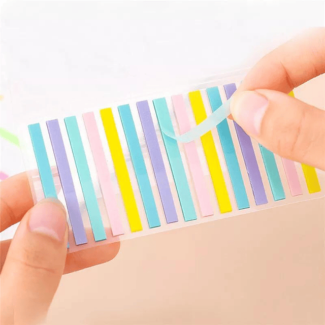 Post it Sticky strips short