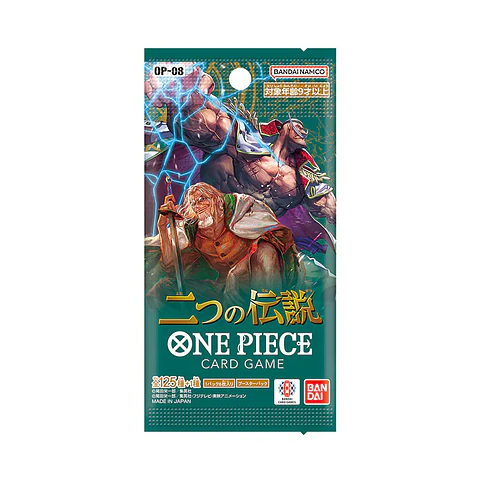 Booster Pack One Piece Card Game OP-08 Japanese - Two Legends