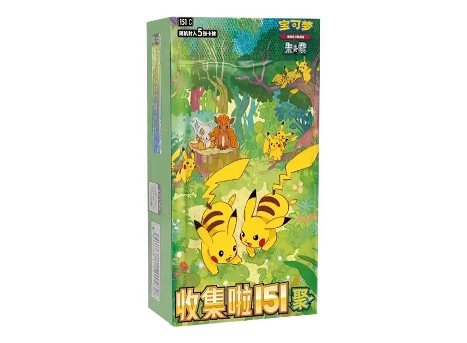 Pokémon Collect 151 Gathering 151 C Slim Booster Box Chino Simplificado 1