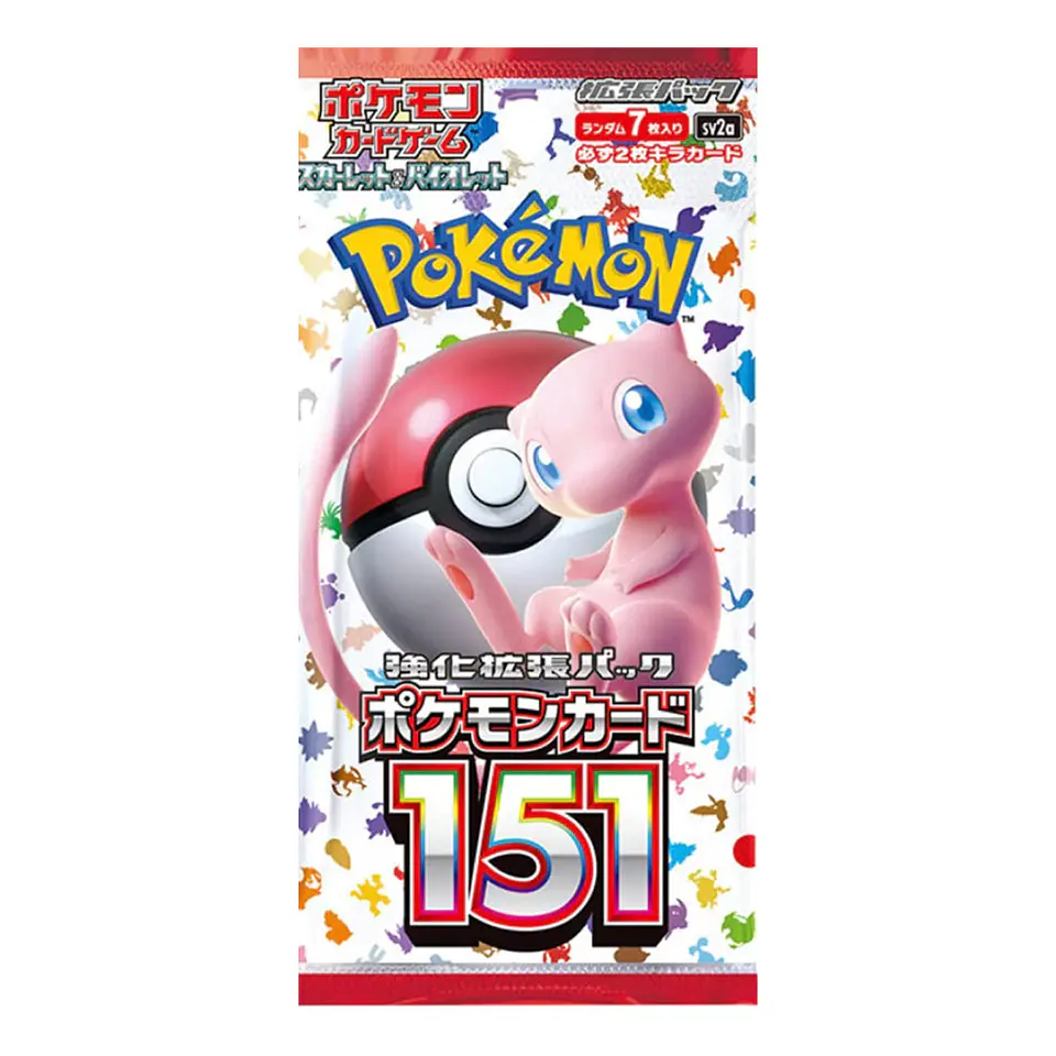 Pokémon 151 Japonés – Sobre Booster (SV2a) 1