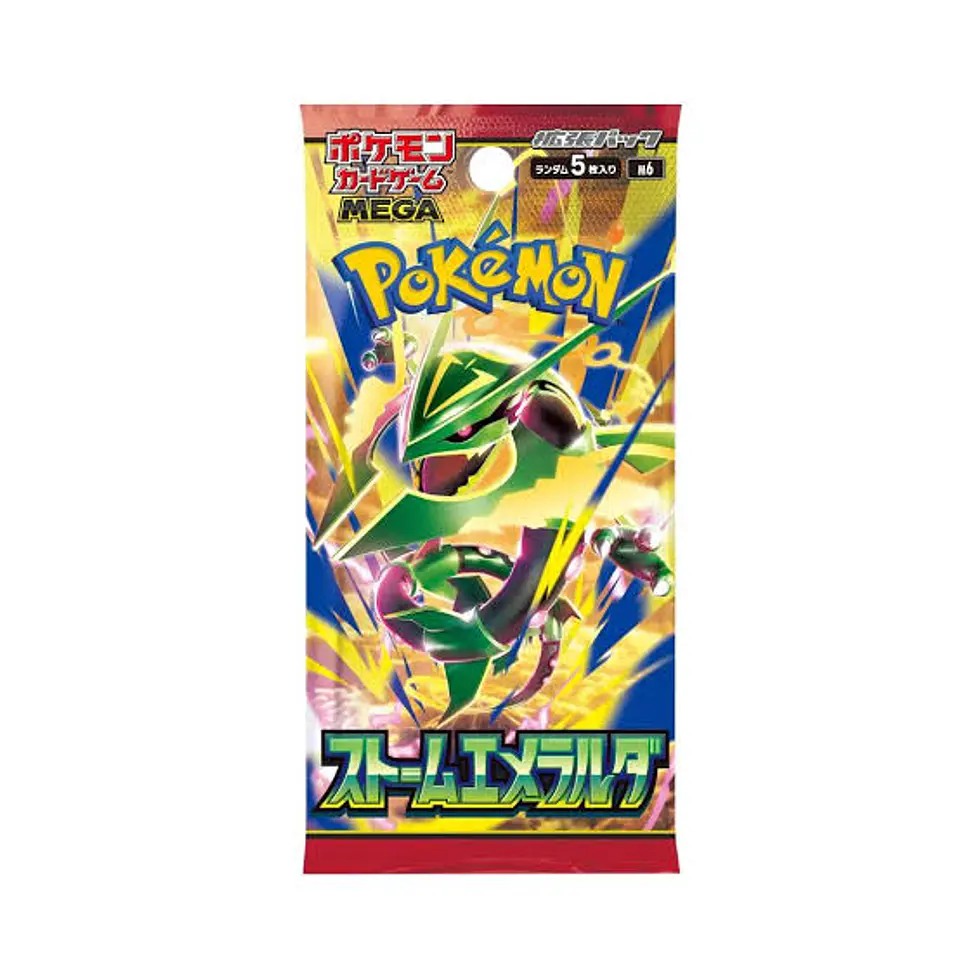 POKÉMON M6 STORM ESMERALDA JAPONESA 2