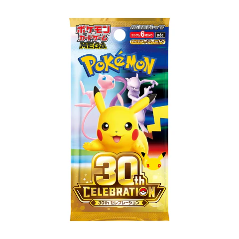 Pokémon TCG 30th Celebration M6a – Booster Pack Japonés 🇯🇵