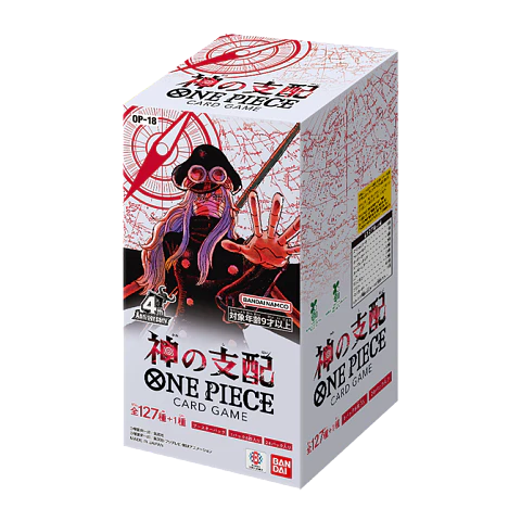 PREVENTA ONE PIECE CARD GAME OP-18 – THE DOMINANCE OF GOD 🇯🇵
