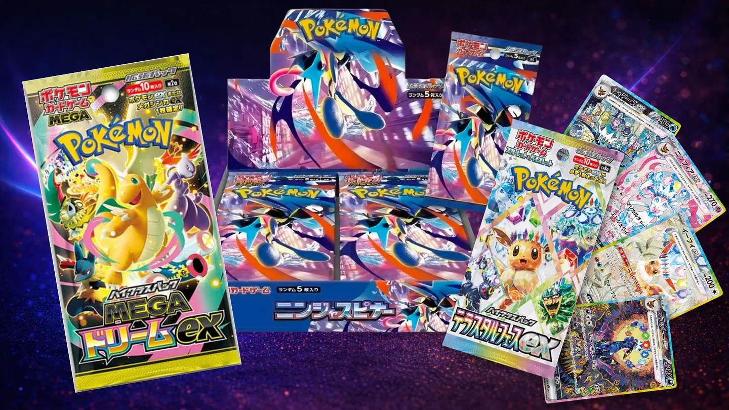 MEGA DREAM EX<div>& GRENINJA SPINNER</div>