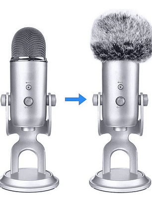 Filtro Pop Cubre Viento Para Micrófono Blue Yeti