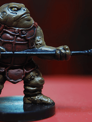 Bullywug Thug #48 Deathknell Miniatura Dungeons And Dragons