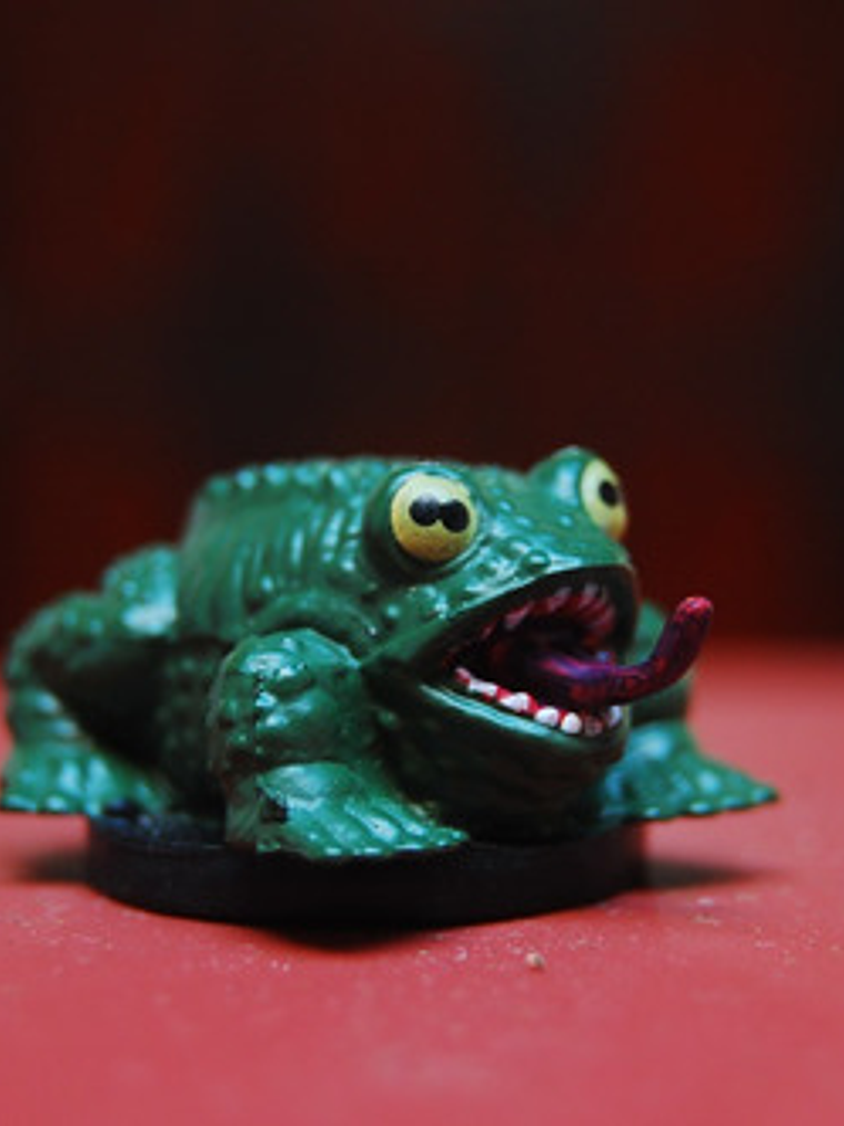 Giant Frog #28 Deathknell Miniatura Dungeons And Dragons 5