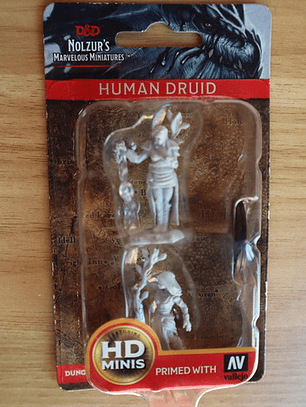 Human Druid 2017 Nolzur Miniatura Dungeons & Dragons