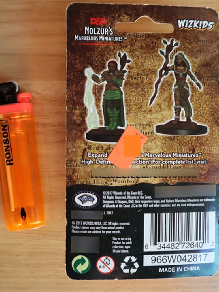 Human Druid 2017 Nolzur Miniatura Dungeons & Dragons 5