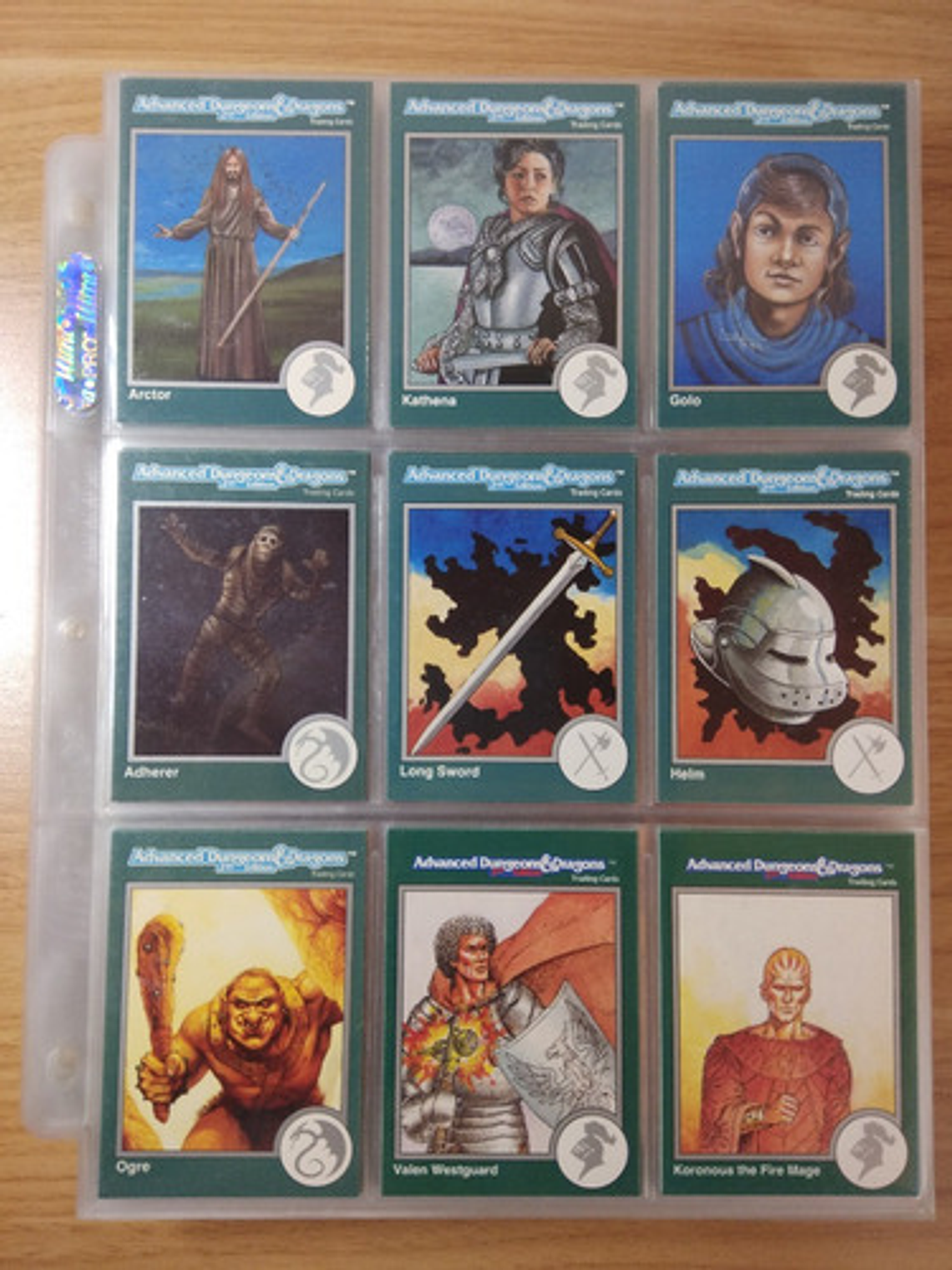 Advanced Dnd 80 Cartas - Pack 2 Dungeons And Dragons Vintage 4