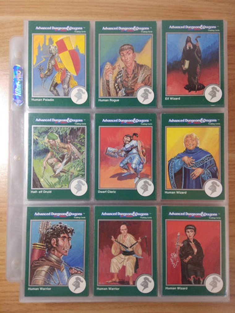 Advanced Dnd 80 Cartas - Pack 2 Dungeons And Dragons Vintage 6