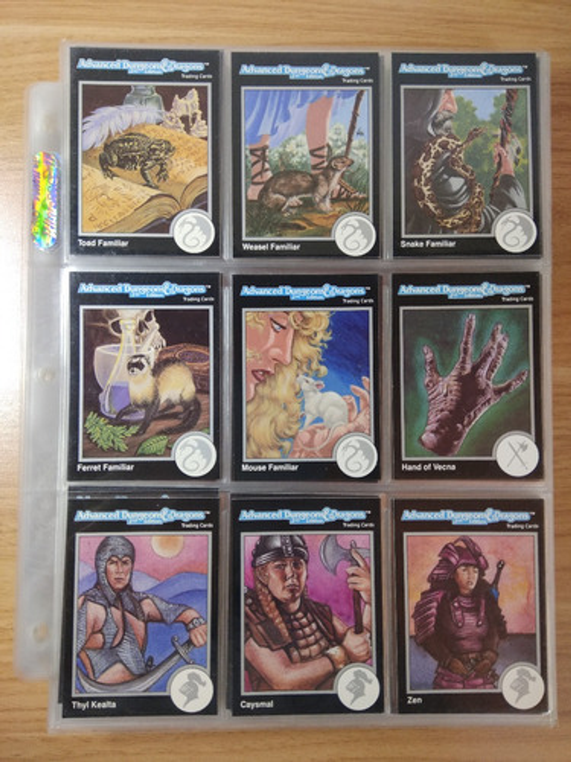 Advanced Dnd 80 Cartas - Pack 2 Dungeons And Dragons Vintage 9
