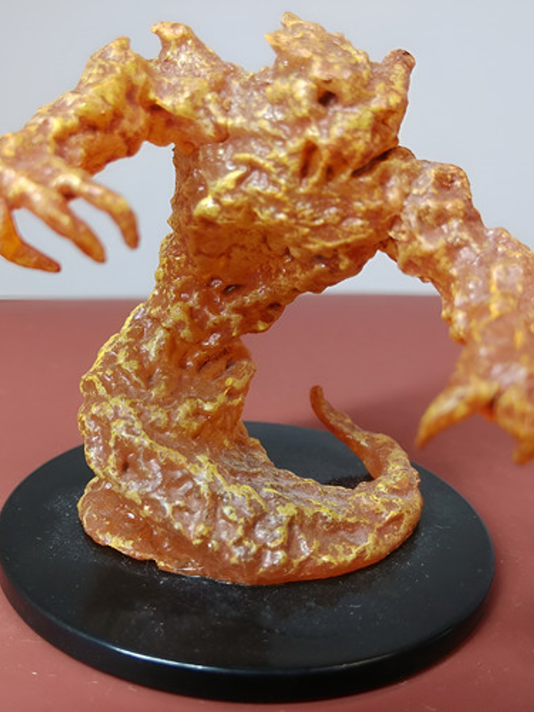 Fire Elemental #28 Icons Evil Miniatura Dungeons And Dragons 1