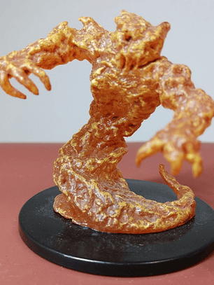 Fire Elemental #28 Icons Evil Miniatura Dungeons And Dragons
