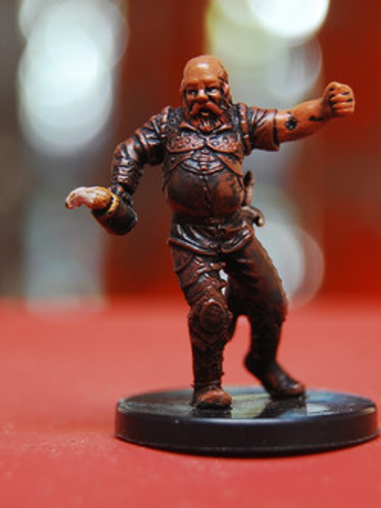 Figura Tavern Brawler #17 Dragon Queen Mini Dungeons Dragons 4