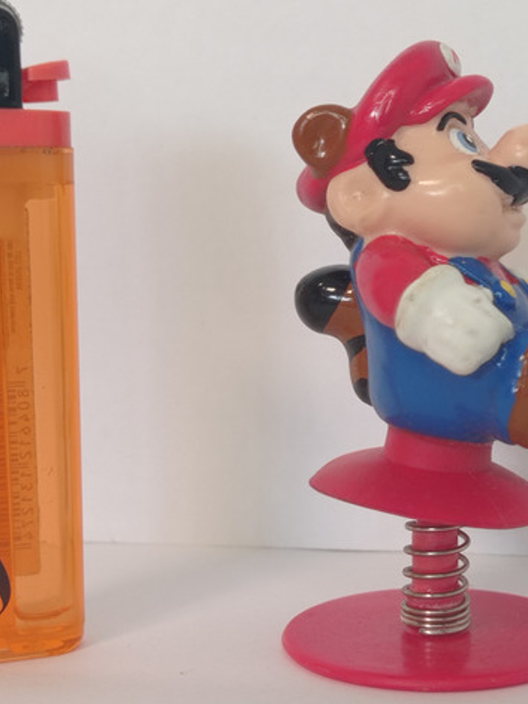 Tanooki Mario 1989 Figura Mini Nintendo Mcd Mario Bros 4