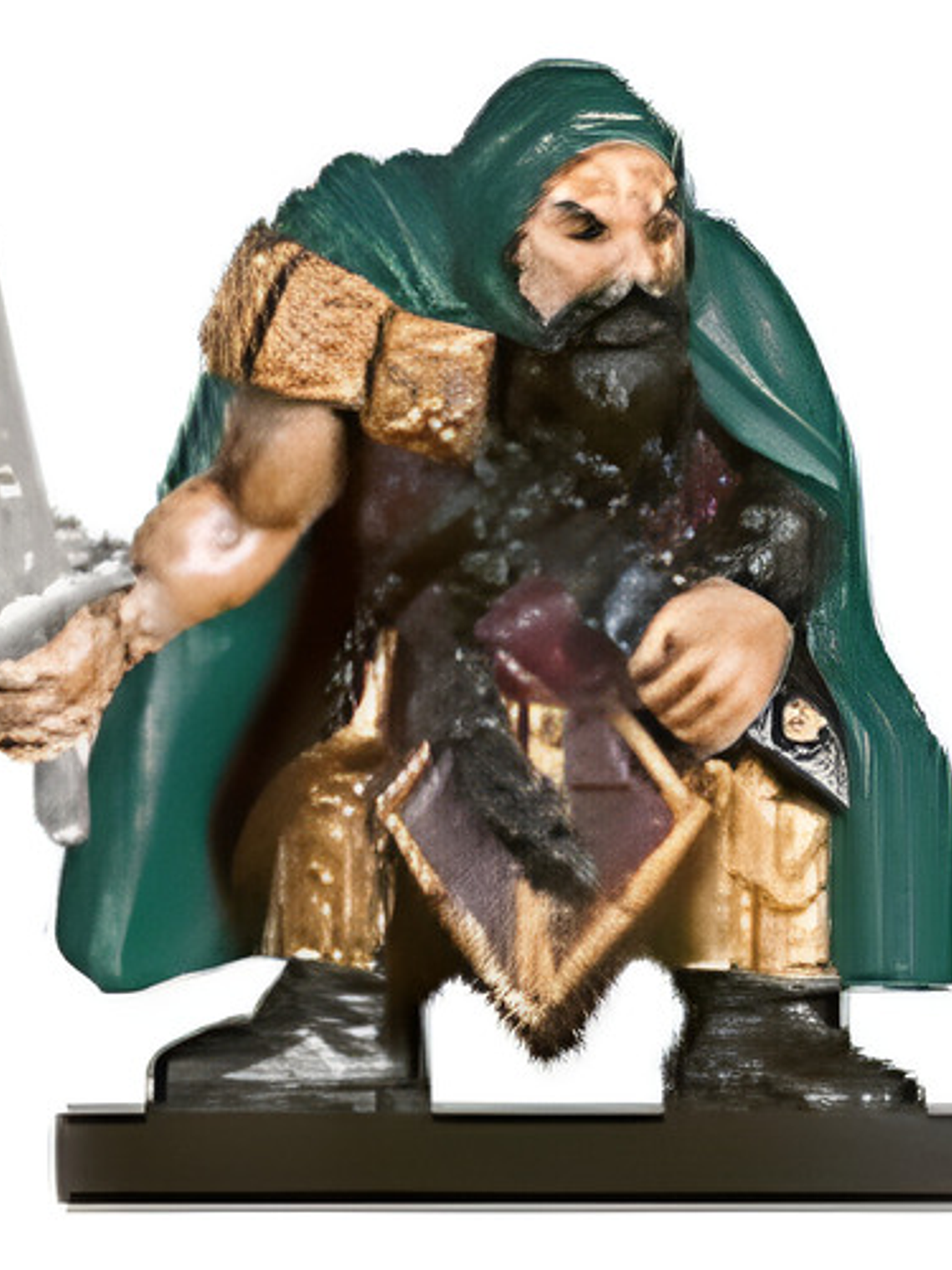 Dwarf Warsword #17 Against The Giants Mini Dungeons Dragons 1