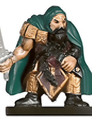 Dwarf Warsword #17 Against The Giants Mini Dungeons Dragons