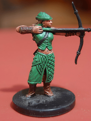 Militia Archer #07 Desert Of Desolation Mini Dungeons Dnd