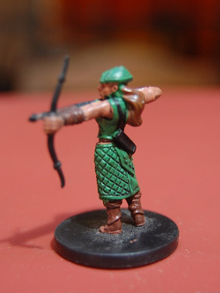 Militia Archer #07 Desert Of Desolation Mini Dungeons Dnd 3