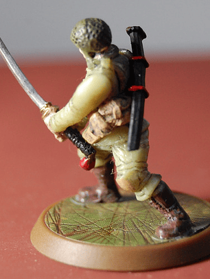 Sgt. Drake Alexander / Heroscape Mini Dungeons And Dragons