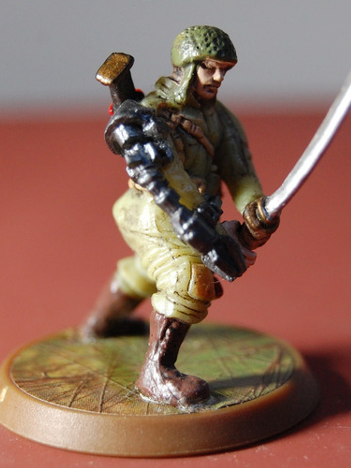 Sgt. Drake Alexander / Heroscape Mini Dungeons And Dragons 4