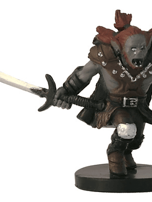 Half-orc Barbarian #26 Archfiends Mini Dungeons And Dragons