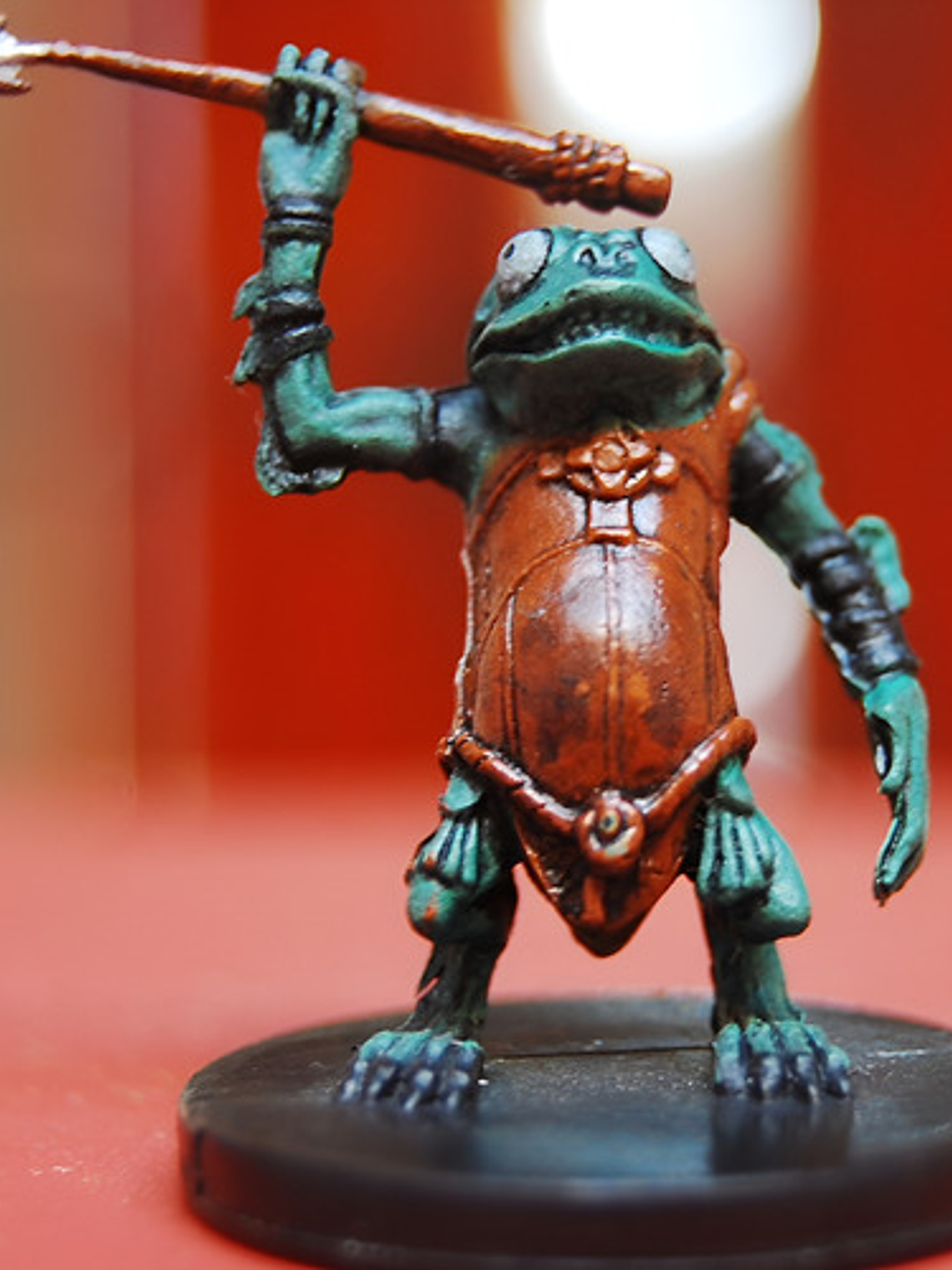 Kuo-toa Hunter #54 Night Below Miniatura Dungeons Dragons 1