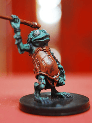 Kuo-toa Hunter #54 Night Below Miniatura Dungeons Dragons