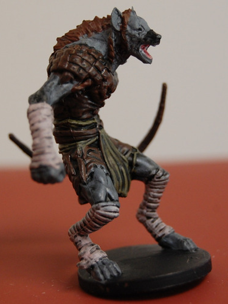 Gnoll Fighter #22 Icons Elemental Evil Mini Dungeons Dragons 2