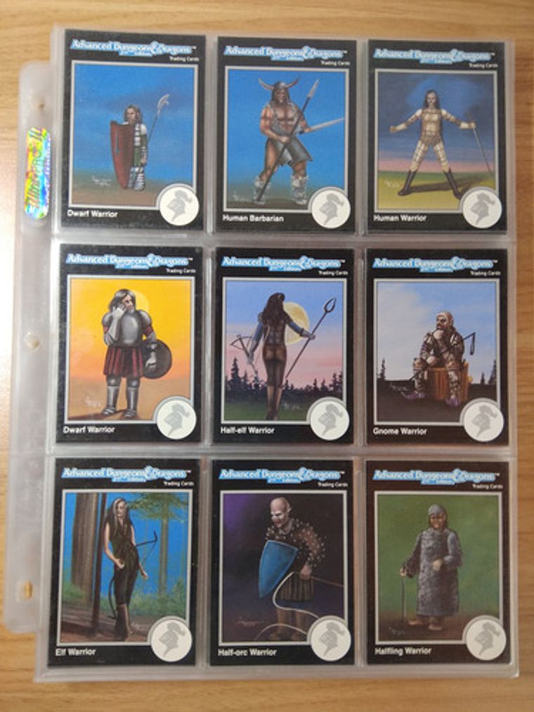 Advanced Dnd 80 Cartas - Pack 4 Dungeons And Dragons Vintage 4