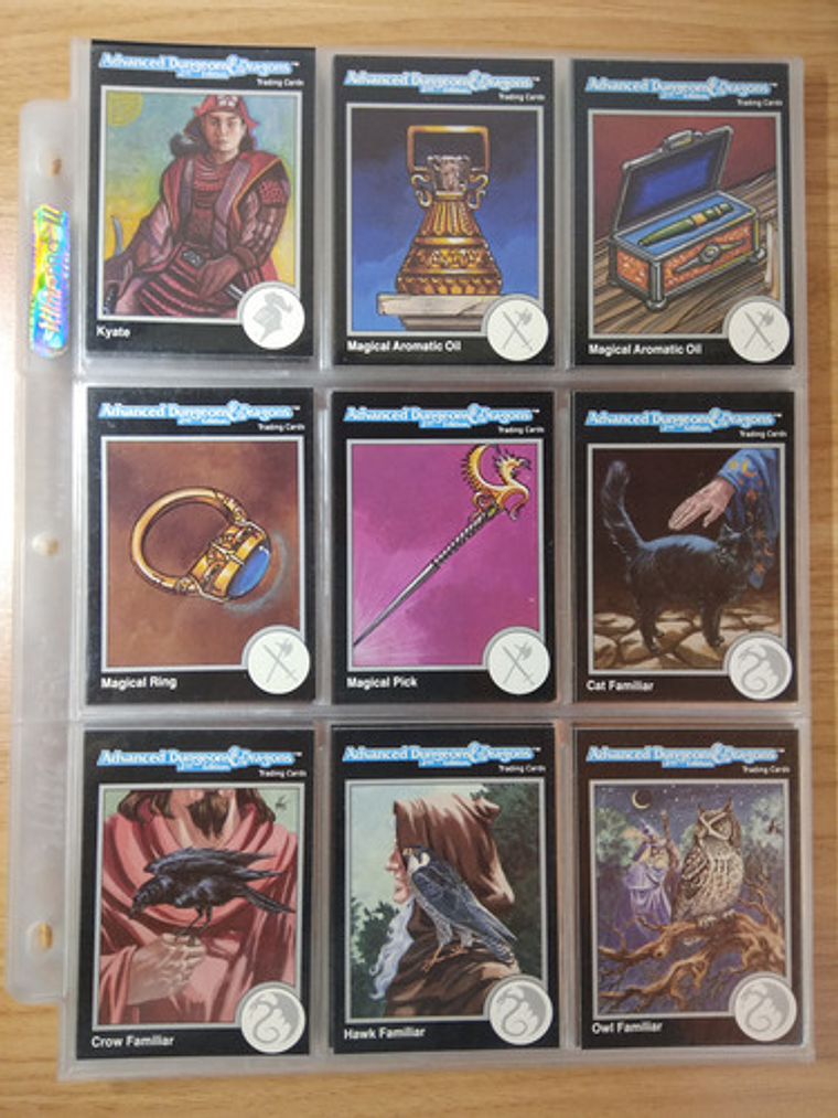 Advanced Dnd 80 Cartas - Pack 4 Dungeons And Dragons Vintage 6