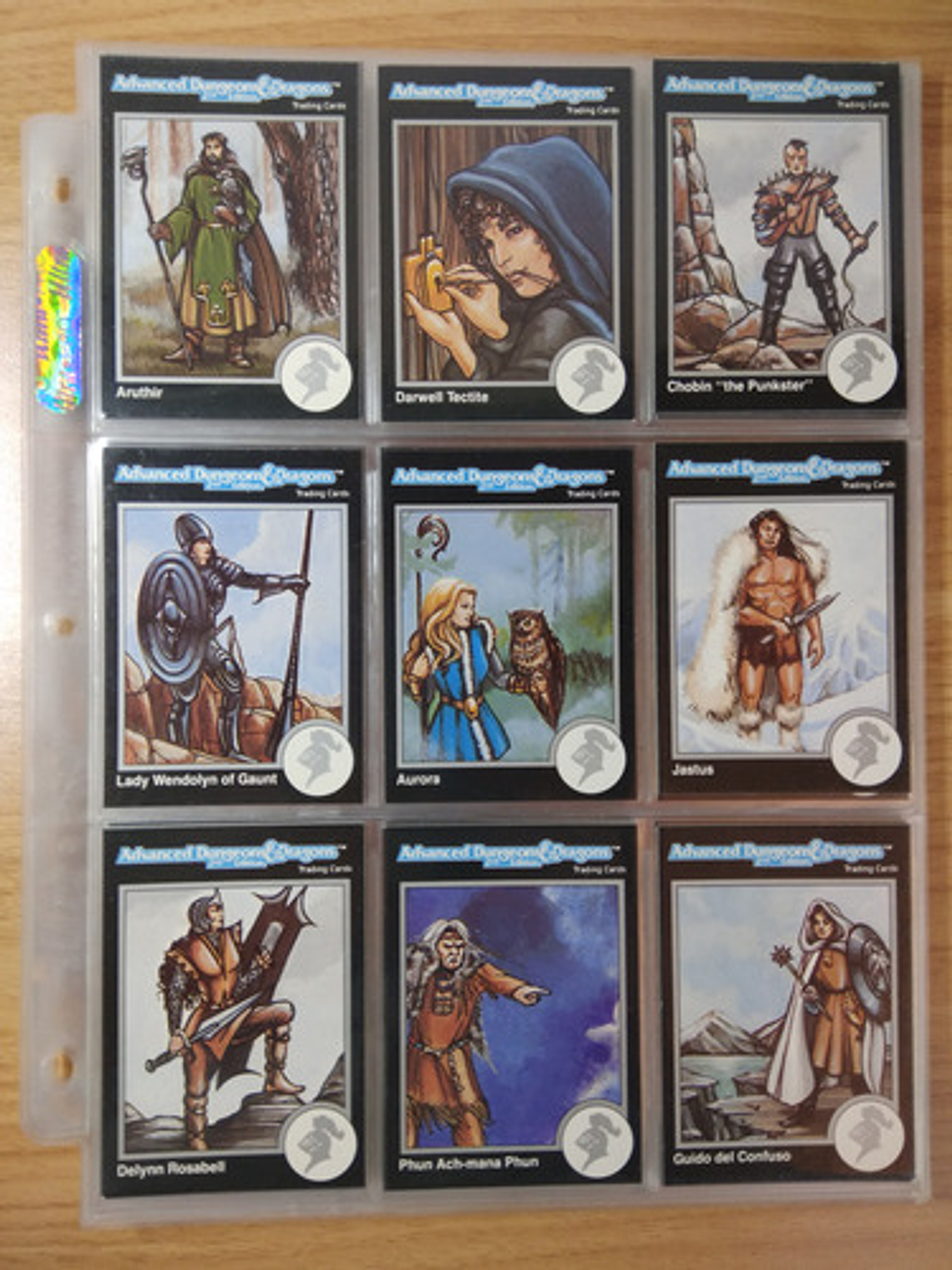 Advanced Dnd 80 Cartas - Pack 4 Dungeons And Dragons Vintage 9