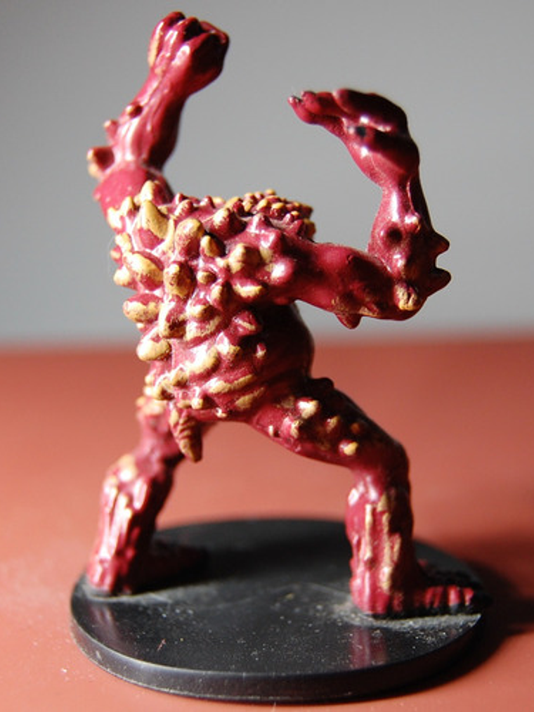 Blood Slaad #38 Demonweb Miniatura Dungeons & Dragons Mini 4