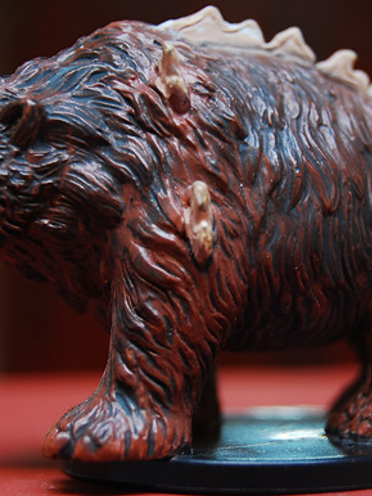 Dire Bear #26 Deathknell Miniaturas Dungeons And Dragons Dnd 1