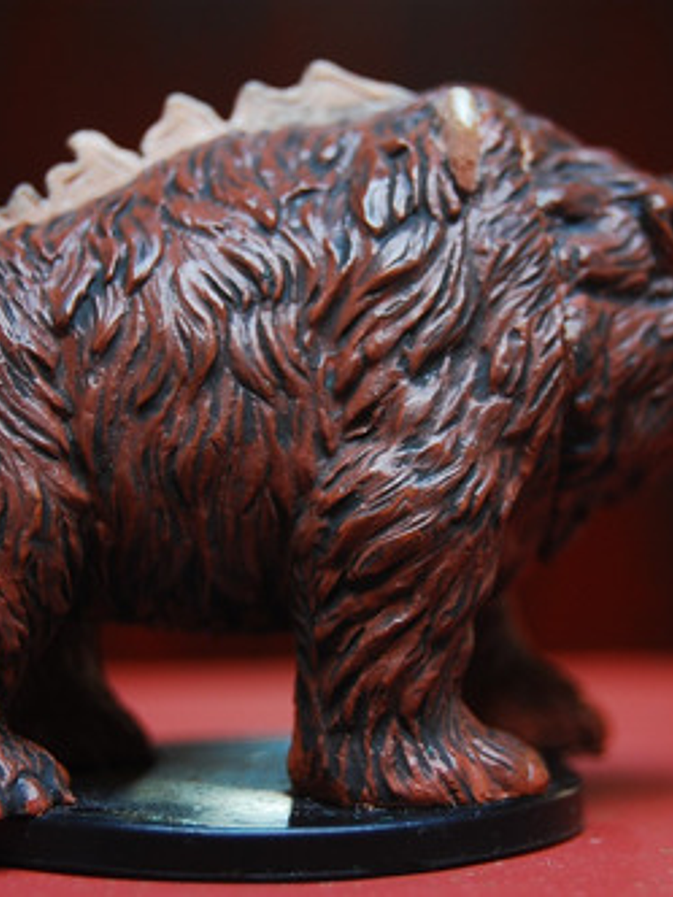 Dire Bear #26 Deathknell Miniaturas Dungeons And Dragons Dnd 3