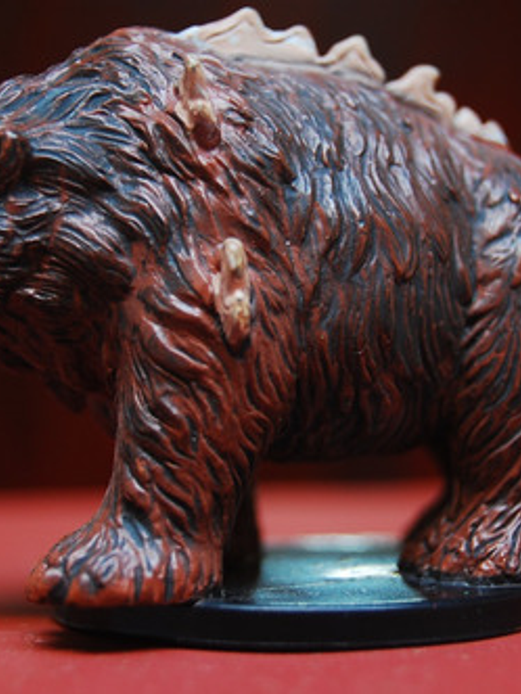 Dire Bear #26 Deathknell Miniaturas Dungeons And Dragons Dnd 4