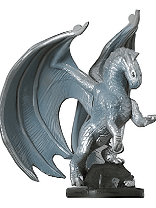 Medium Silver Dragon #10 Underdark Mini Dungeons And Dragons