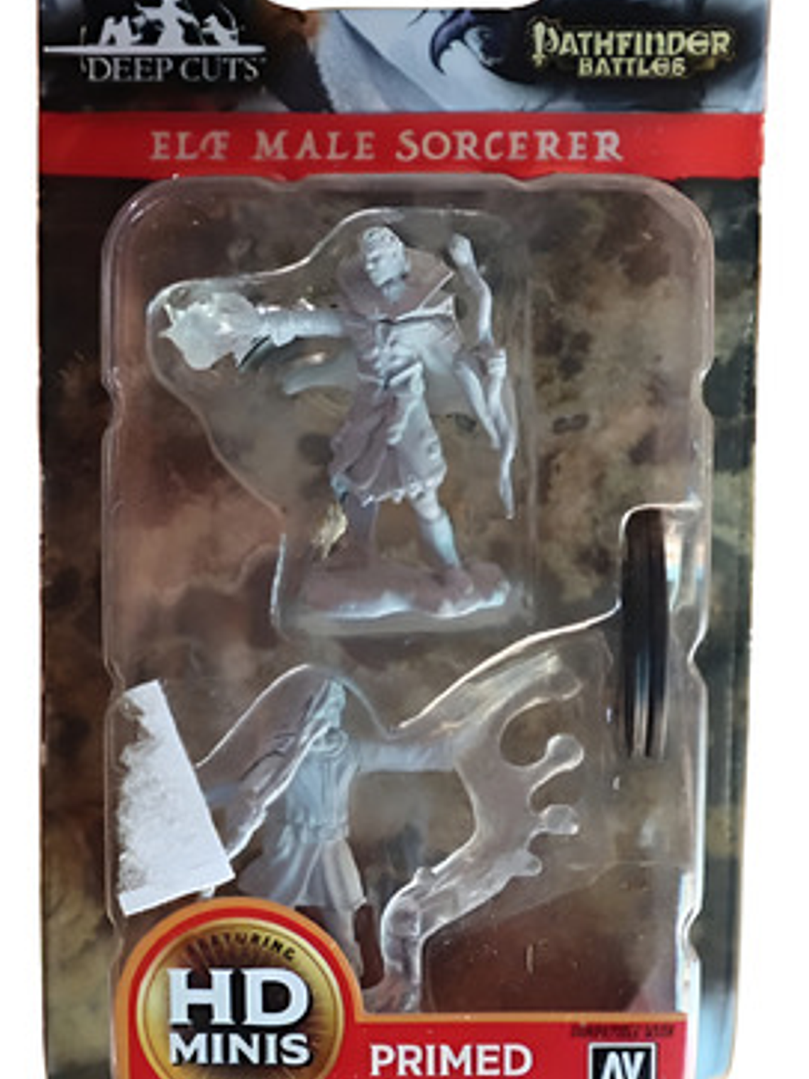 Male Elf Sorcerer Deep Cuts Miniaturas Dungeons & Dragons 1