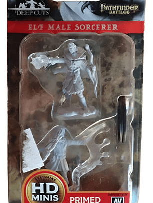 Male Elf Sorcerer Deep Cuts Miniaturas Dungeons & Dragons
